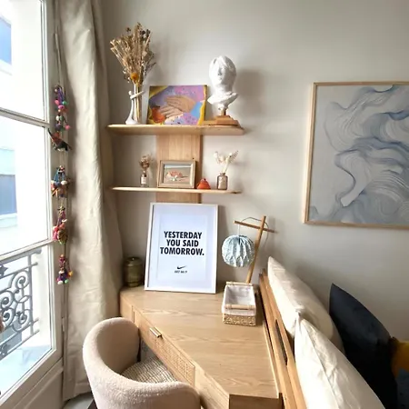 Apartmán Charming Parisian Cocoon With Piano